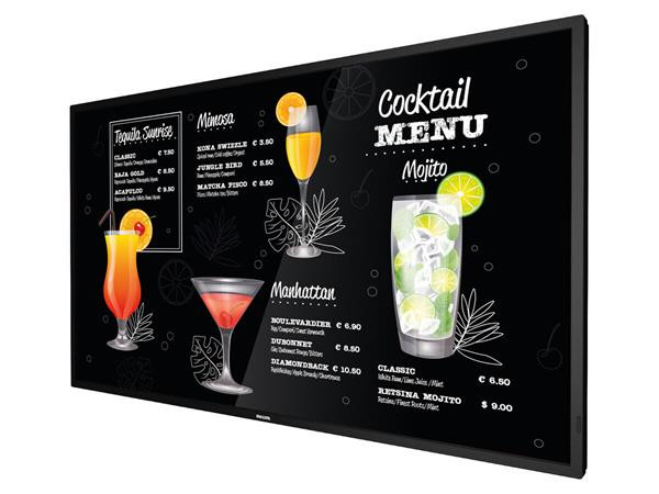 Philips LCD P43" 43BDL3017P - P-Line, 750cd, 43 UHD, 24/7 land/port, full failover, SDM-L, even bezel, metal frame, CMND