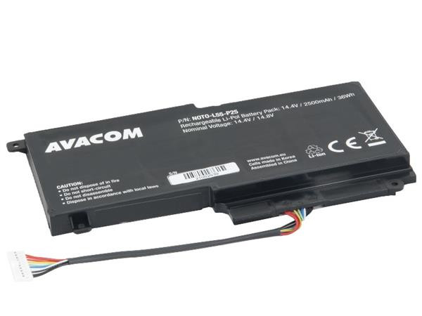 AVACOM Náhradní baterie Toshiba Satellite L50, L55 Li-Pol 14,4V 2500mAh