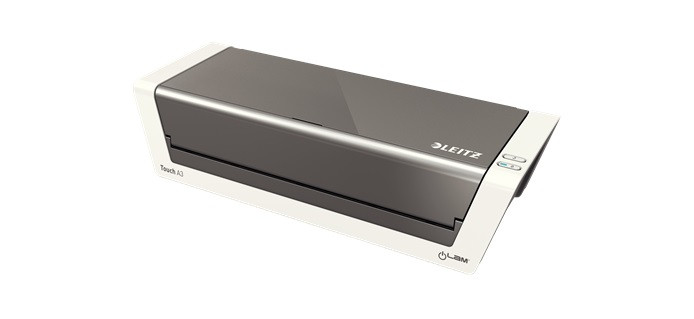 LEITZ Laminátor  iLAM touch 2, lesklá bílá/antracitová