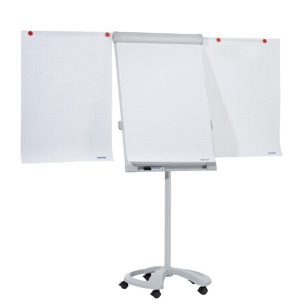 Flipchart Franken -s výsuvnými rameny,na kolečkách