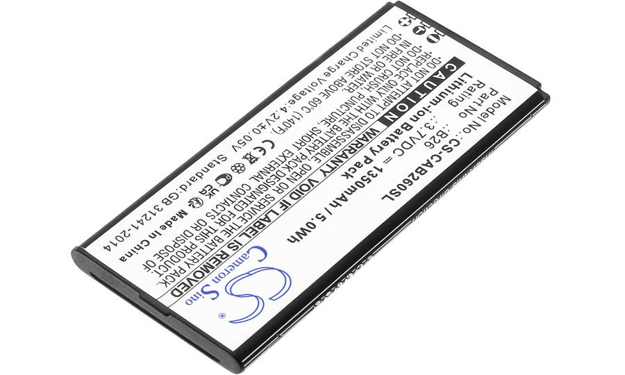 Baterie pro Cat B26, 1350 mAh, Li-Ion