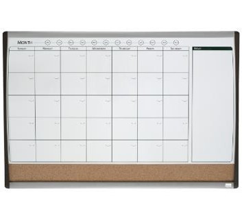 Nobo měsíční organizační magnetická tabule 58,5 x 43 cm