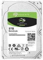SEAGATE HDD 5TB BARRACUDA, 2.5", SATAIII, 5400RPM, 128MB Cache, 15mm