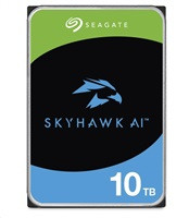 SEAGATE HDD 10TB SKYHAWK AI, 3.5", SATAIII, 7200 RPM, Cache 256MB, s R/V Senzorem