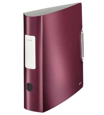 LEITZ Mobilní pořadač  180° Active STYLE, 75 mm, granátově červená