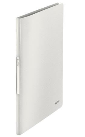 LEITZ Katalogová kniha  STYLE, 20 kapes, arktická bílá