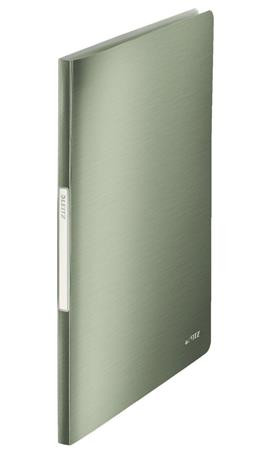 LEITZ Katalogová kniha  STYLE, 40 kapes, zelenkavá