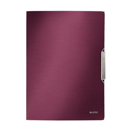 LEITZ Desky na dokumenty  STYLE, granátově červená