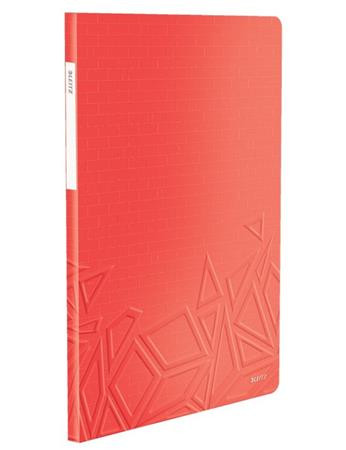 LEITZ Katalogová kniha  UrbanChic, PP, A4, 20 kapes, červená