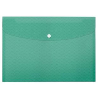 Esselte kapsa s uzavíráním na cvok Colour'Breeze PP A4+, zelená, balení 3 ks