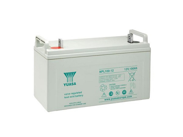 Fukawa YUASA NPL100-12/FR (12V; 100Ah; oko M10; životnost 12let)  
