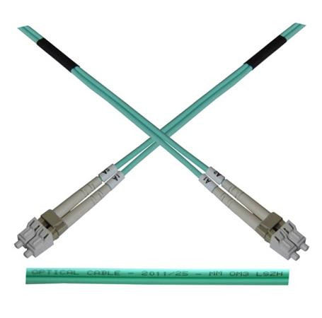 OPTIX LC-LC Optický patch cord 50/125 0,5m Duplex OM3