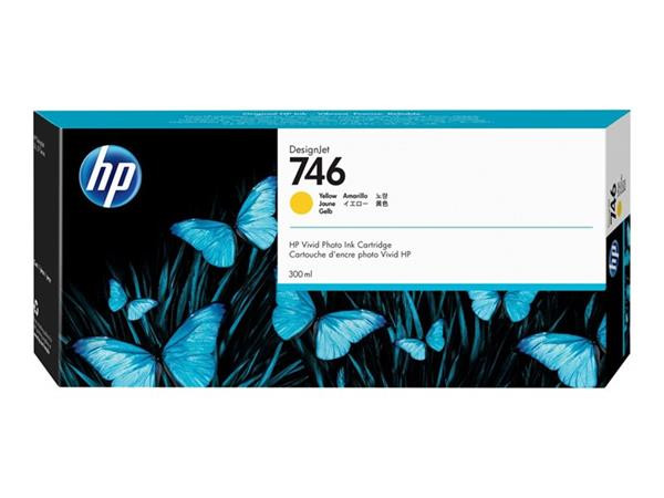 HP Ink Cartridge 746/Yellow/300 ml