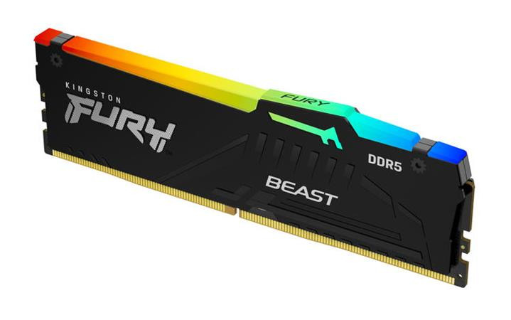KINGSTON 8GB 6000MHz DDR5 CL40 DIMM FURY Beast RGB