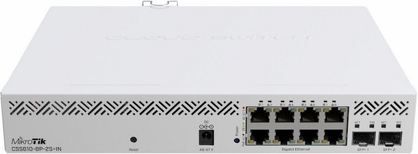 MikroTik Cloud Smart Switch CSS610-8P-2S+IN