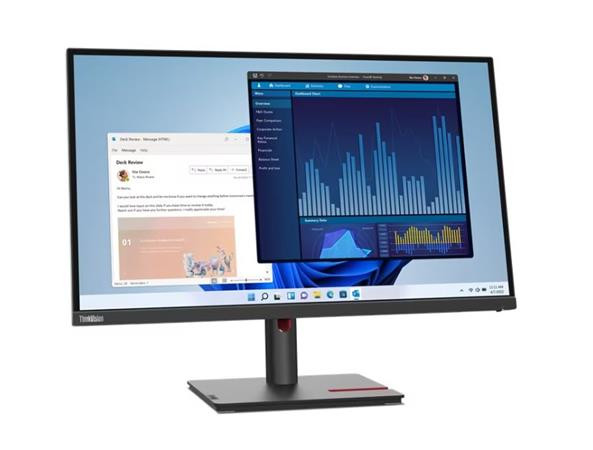 Lenovo LCD T27p-30 27'' IPS/3840x2160/6ms/HDMI/DP/USB-C/Výškově nastavitelný/Pivot/Vesa/černý