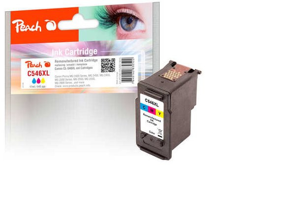 PEACH kompatibilní cartridge Canon CL-546XL, 8288B001, 14ml barevná