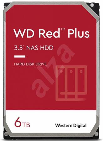 WD RED PLUS NAS WD60EFPX 6TB SATAIII/600 256MB cache CMR