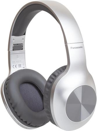 Panasonic RB-HX220BDES, bezdrátové sluchátka, přes hlavu, Bluetooth, Mikrofon, XBS, 23 hodin výdrž, stříbrná