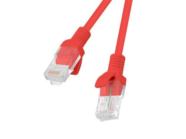 LANBERG Patch kabel CAT.5E UTP 15M černý Fluke Passed  