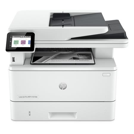 HP LaserJet Pro MFP 4102fdn (40str/min, A4, USB, Ethernet, PRINT, SCAN, COPY, FAX, duplex, DADF)