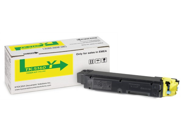 Kyocera Toner TK-5160Y žlutý na 12 000 A4 (při 5% pokrytí), pro P7040cdn
