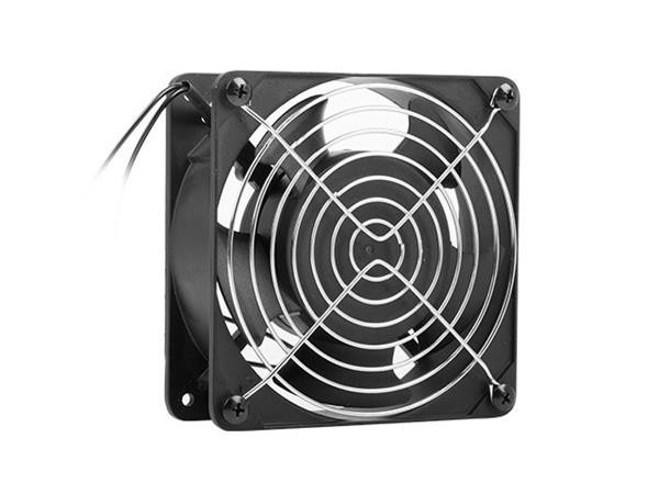 LANBERG FAN FOR 10" & 19" RACK WALL-MOUNT   CABINET 230V 120X120X38MM BLACK