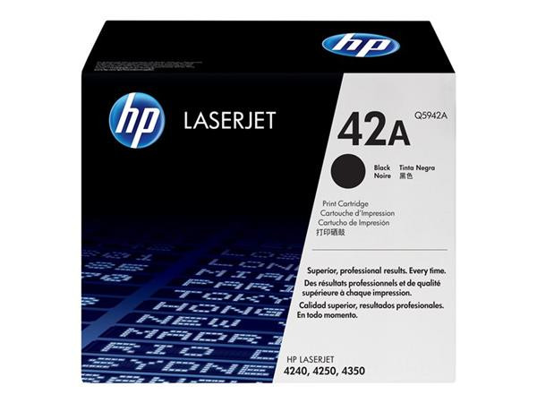 HP toner 42A/Black/10 000 stran