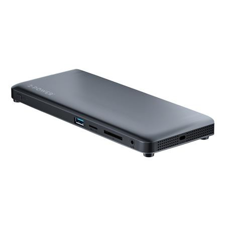 2-Power USB-C Dokovaci Stanice Triple Display MST ( 2xHDMI 1xDP 3xUSB-A 3.0 a 1xUSB-A 3.0 1xRJ45 1xAudio )100W PD 