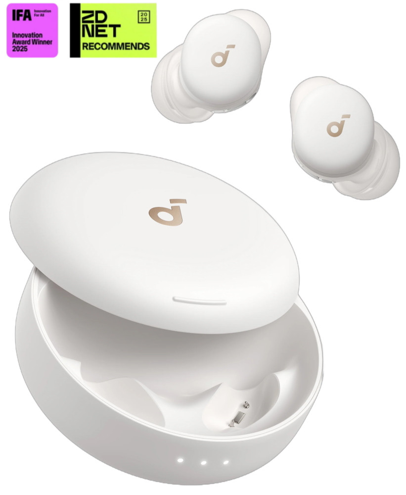 Anker Soundcore Sleep A30/ Sluchátka/ Bluetooth/ ANC/ bílá