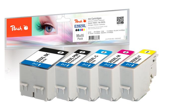 PEACH kompatibilní cartridge Epson No 202XL MultiPack