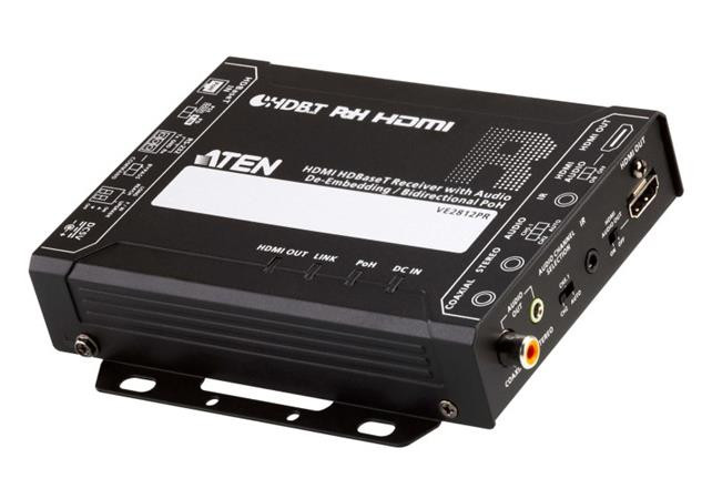 ATEN HDMI HDBaseT Receiver with Audio De-Embedding / Bi-directional PoH (4K@100m) (HDBaseT Class A) (PoH PSE & PD)