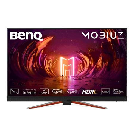 BenQ LCD EX480UZ MOBIUZ 48" OLED/3840 × 2160/120Hz/0,1ms/DP/2xHDMI/4xUSB/USB-C/vesa/repro/low blue light