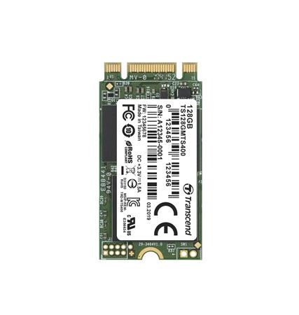 TRANSCEND MTE400S 256GB SSD disk M.2 2242, NVMe PCIe Gen3 x4, 2TB/s R, 1TB/s W