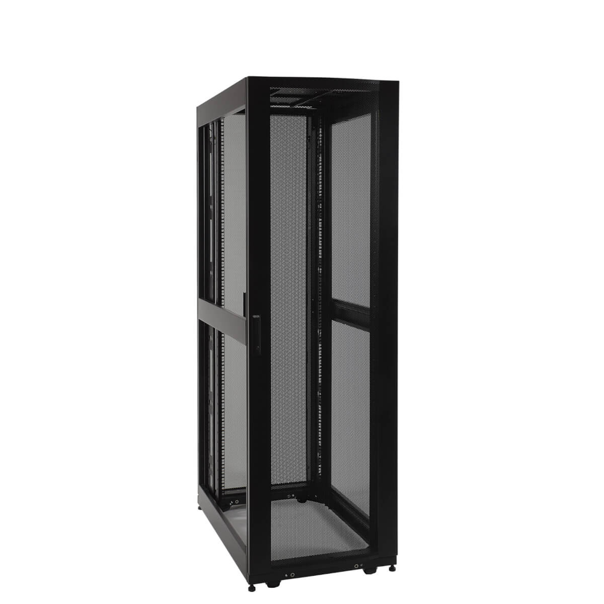 Skříň SmartRack 42U, Š=600mm, Hl=1100mm, serverová skříň, rozšiřitelná, bez bočních panelů