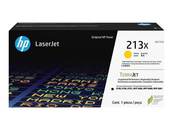 HP toner 213X/Yellow/6000 stran