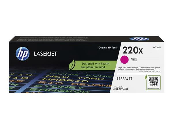 HP toner 220X/Magenta/5500 stran