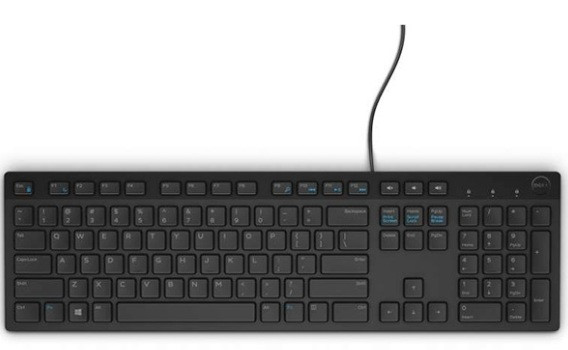 Dell Multimediální klávesnice KB216 - čeština/slovenština (QWERTZ) - černá