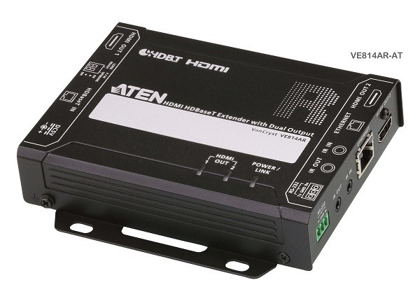 Aten VE814AR-ATA-G HDMI HDBaseT Receiver with Dual Output (4K@100m) (HDBaseT Class A) 