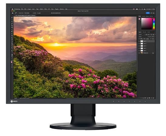 EIZO 24,1" CS2400S, 1920 x 1200, IPS (WG),16:10, 410 cd/m2, 1350:1, DP/HDMI/USB-C, černý