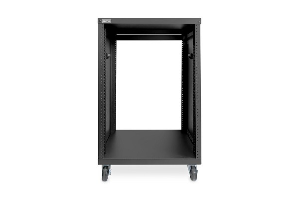 Digitus Mobilní Síťový stojan 16U, univerzální, 780x507x460mm, barva černá (RAL 9005)