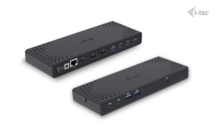 I-tec USB-C Triple Display Docking Station Gen 2, PD 100W 