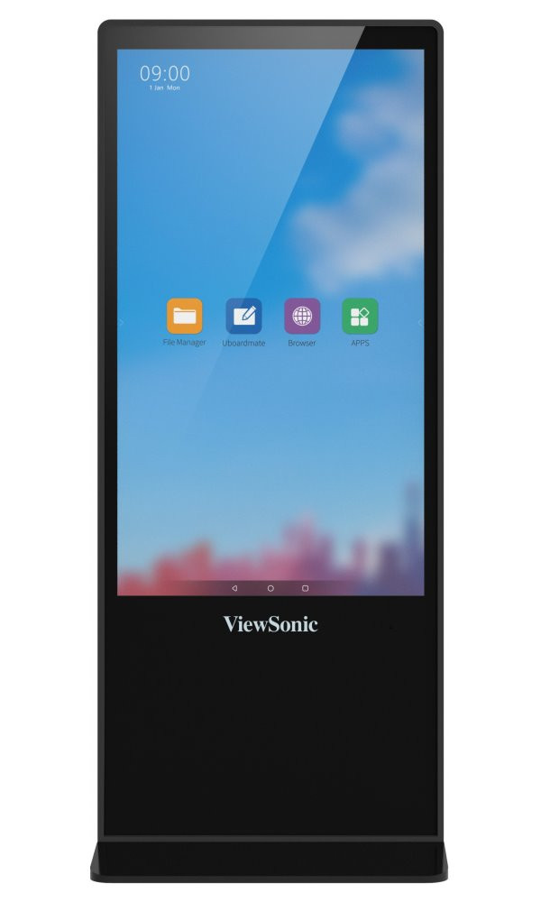 ViewSonic e-Poster EP5542T/ 55"/DLED/ IR 32 Touch/ 3840 x 2160/ 450cd/ DP / HDMI x 3 /VGA /RS232 in x 1 /USB x 3 /SPDIF/