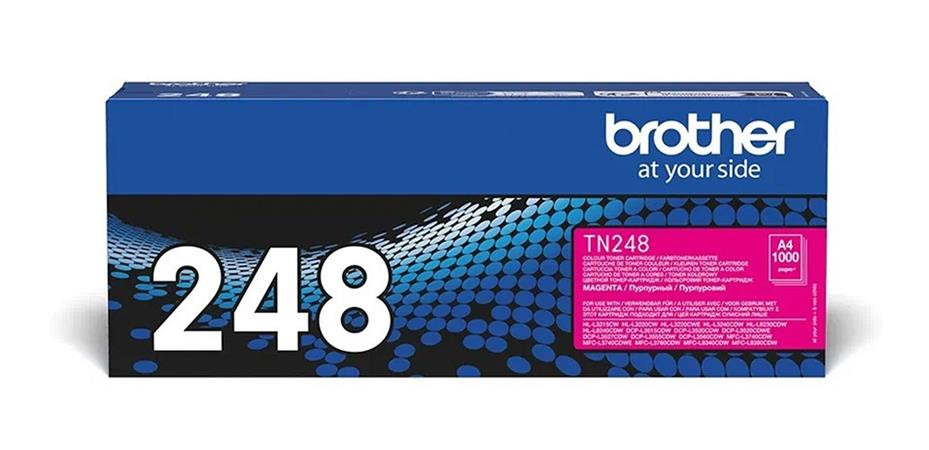 Brother - TN248M, magenta toner (až 1 000 stran)