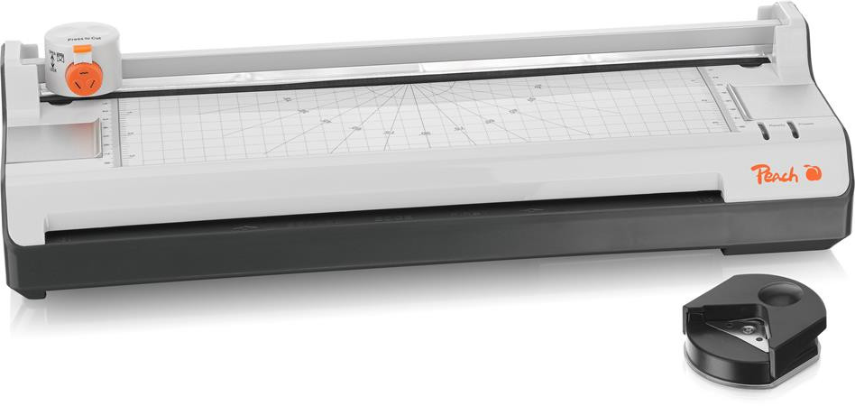 PEACH laminovačka 6 v 1 PBP450, A3, vestavěná řezačka a zastřihovač rožků, 