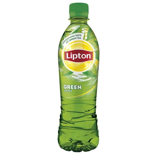 Ledový čaj Lipton, zelený, 0,5l, bal. = 12 ks