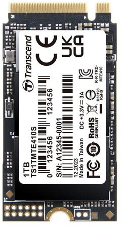 Transcend MTE410S 1TB SSD disk M.2 2242, NVMe PCIe Gen4 x4  5000MB/s R 3500MB/s W
