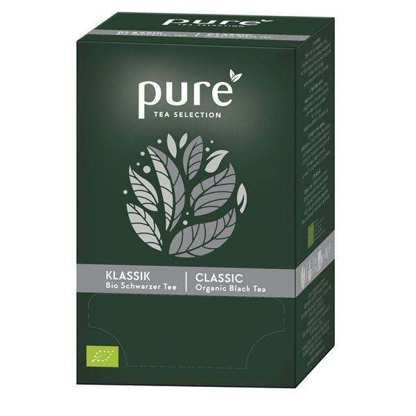 Černý čaj Pure - bio, Classic, 25x 2,5 g