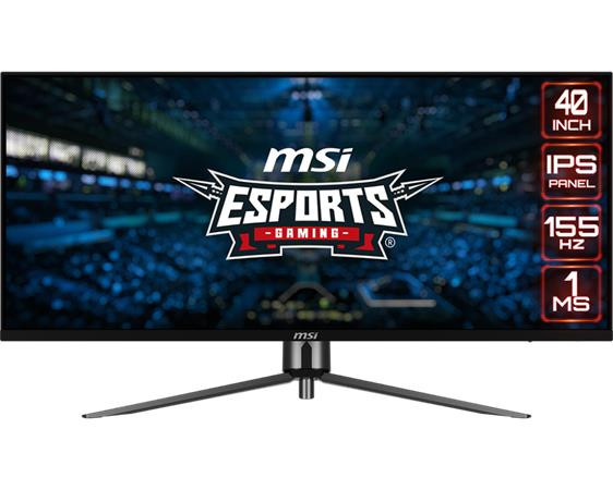 MSI Gaming monitor MAG401QR, 40"  IPS/3440x1440 (UWQHD)/155Hz/1ms/DP/2xHDMI/3xUSB