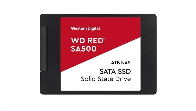 WD RED SSD 3D NAND WDS400T2R0A 4TB SATA/600, (R:560, W:530MB/s), 2.5"
